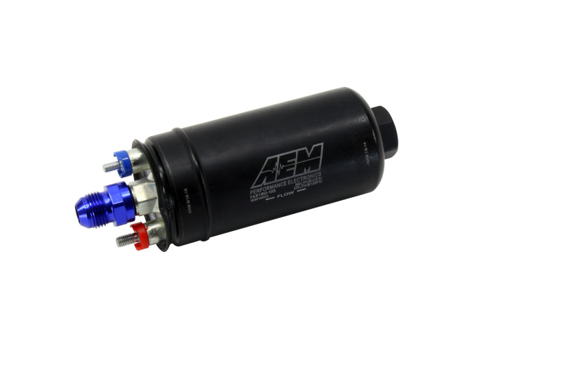 AEM 380LPH High Pressure Fuel Pump -6AN Female Out, -10AN Female In 50-1005