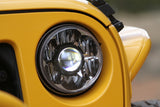 KC HiLiTES 07-18 Jeep JK (Not for Rubicon/Sahara) 7in. Gravity LED Pro DOT Headlight (Pair Pack Sys) 42341