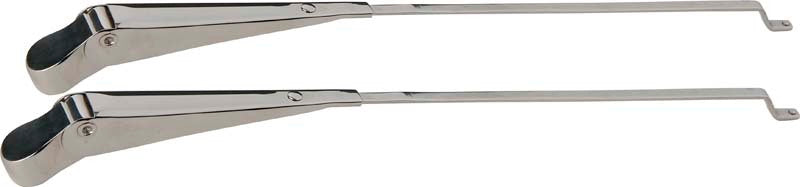 Kentrol 68-86 Jeep Windshield Wiper Arms Pair CJ - Polished Silver 30544