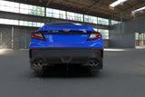 Rally Armor 2022 Subaru WRX Black UR Mud Flap w/ Blue Logo MF92-UR-BLK/BL