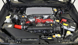 AEM 2018 Subaru WRX STI 2.5L H4 F/I Cold Air Intake System - Wrinkle Red 21-836WR