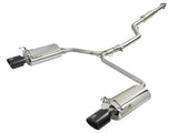aFe Takeda Exhaust 304SS Dual Cat-Back con puntas negras 13-17 Honda Accord LX/EX/EX-L Sedan L4 2.4L