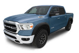 AVS 09-18 Dodge RAM 1500 Crew Cab Ventvisor In-Channel Front & Rear Window Deflectors 4pc - Smoke 194109