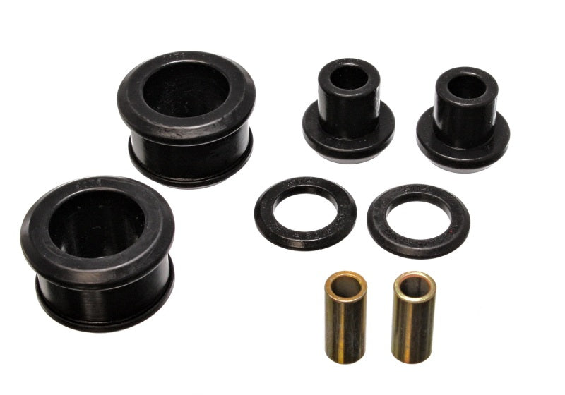 Energy Suspension 90-96 Nissan 300ZX Black Rear Differential Carrier Bushing Set (Must reuse all met 7.1108G