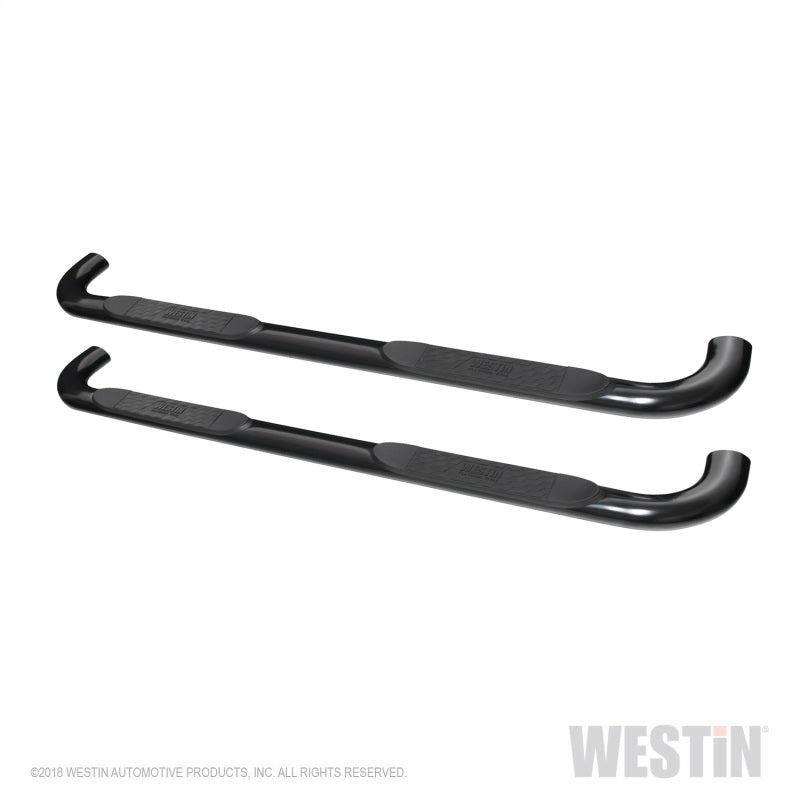 Westin 2019 Chevrolet Silverado/Sierra 1500 Crew Cab Platinum 4 Oval Nerf Step Bars - Black 21-4135