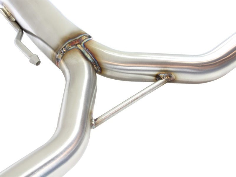 aFe Takeda Exhaust 304SS Dual Cat-Back con puntas pulidas 13-17 Honda Accord LX/EX/EX-L Sedan L4 2.4L