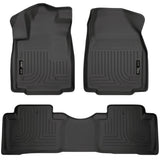Husky Liners 09-12 Honda Pilot (All) WeatherBeater Combo Black Floor Liners (One Piece for 2nd Row) 98421