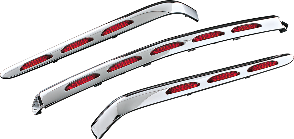 KURYAKYN Lighted Trunk Molding - Red Lenses 3201