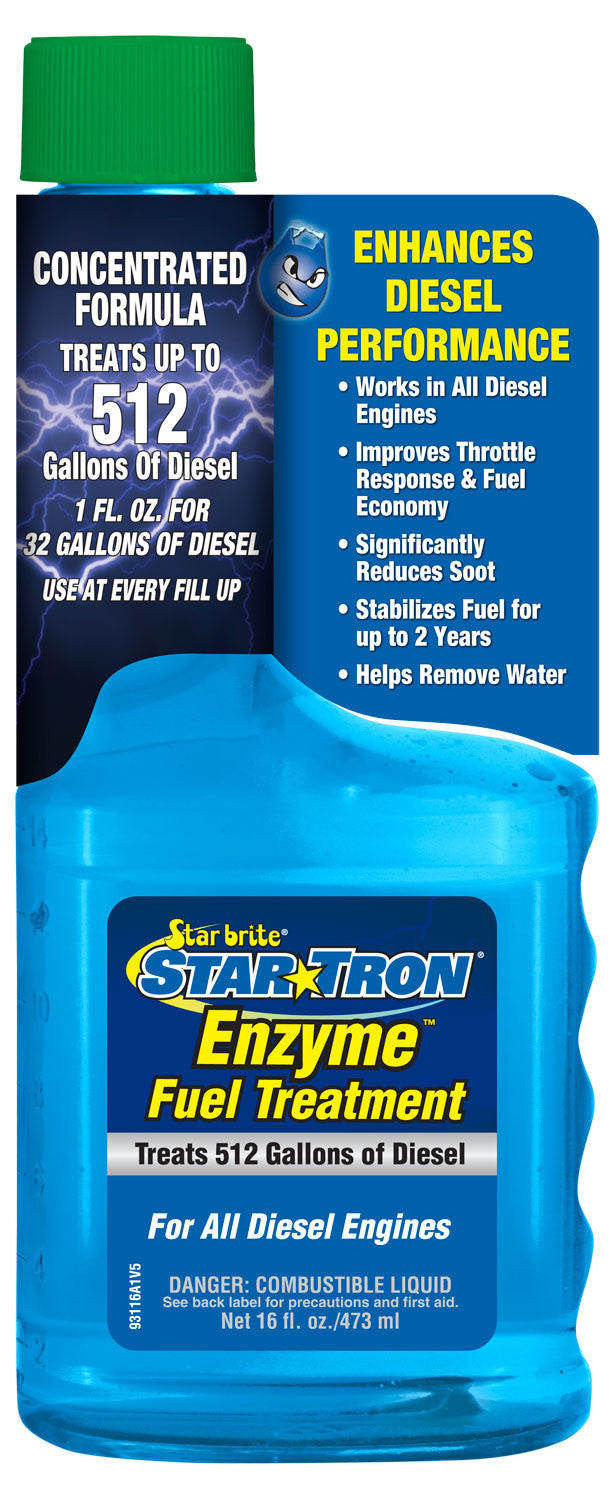 STAR BRITE Star Tron Diesel Additive 16 Oz 93116