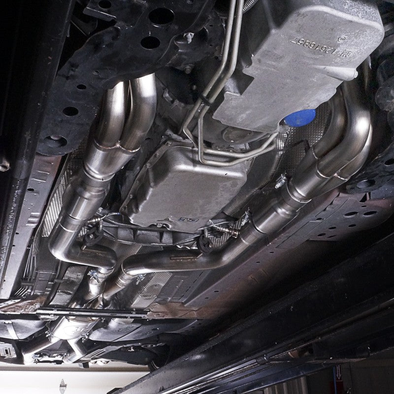 Stainless Works 2008-09 Pontiac G8 GT Headers 2in Primaries 3in Leads Performance Connect w/HF Cats PG8HCAT