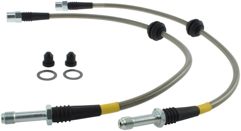 StopTech 09 Audi A4 Sedan / 08-10 A5-S5 Front Stainless Steel Brake Line Kit 950.33016