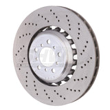 SHW 2021 BMW M2 Comp 3.0L w/o Ceramic Brake Right Front Cross-Drilled LW Brake Rotor (34118072018) BFR48252