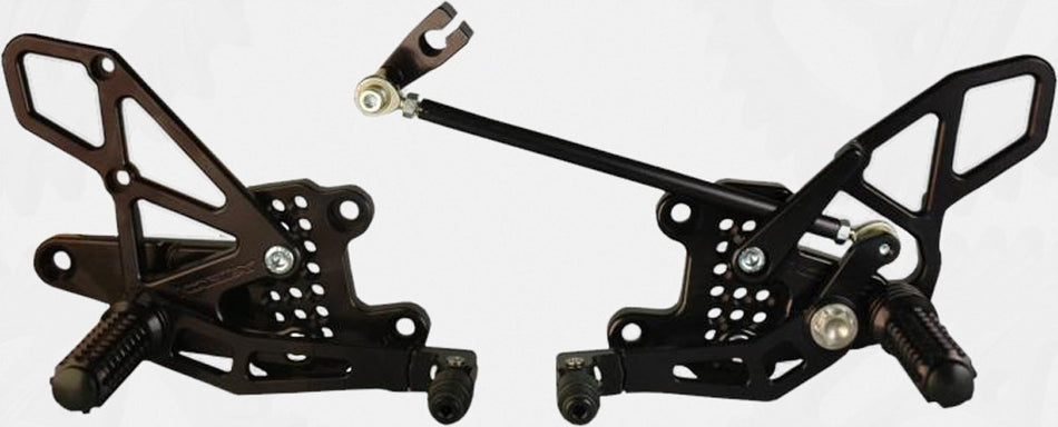 VORTEX Rear Set Complete Blk Hon RS273K