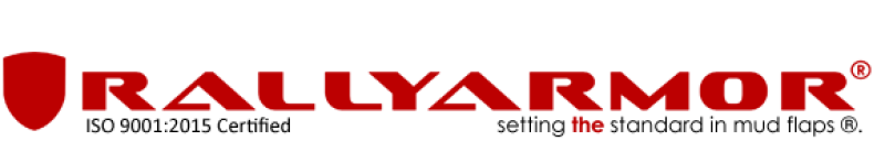Rally Armor 17-19 Honda Civic Sport Touring UR Black Mud Flap w/ White Logo MF51-UR-BLK/WH