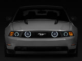 Raxiom 05-12 Ford Mustang GT LED Halo Fog Lights (Smoked) 49134