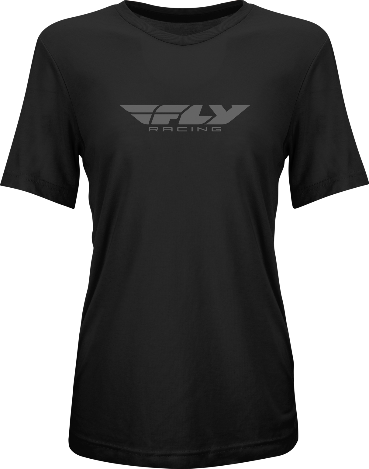 FLY RACING Women's Fly Origin Corp Tee Black/Grey 2x 356-01002X