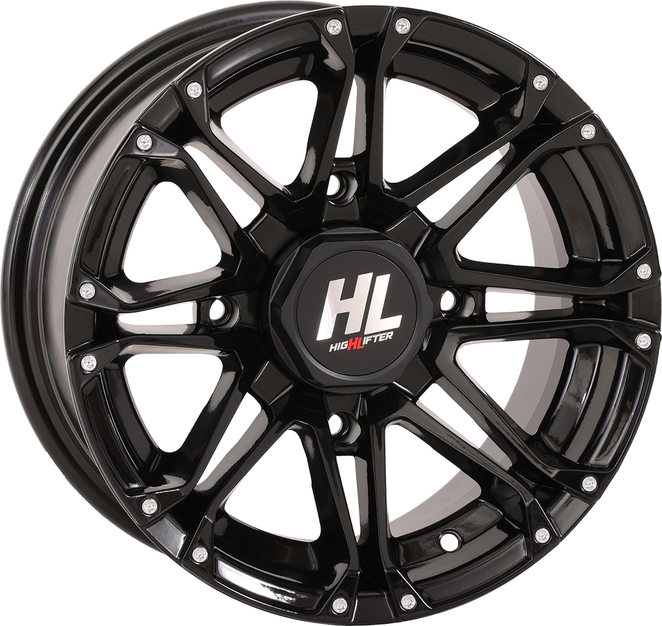 HIGH LIFTER Wheel - HL3 - Front/Rear - Gloss Black - 14x7 - 4/156 - 4+3 (+5 mm) 14HL03-1256