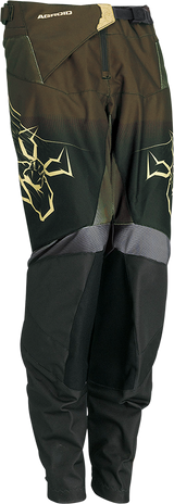 MOOSE RACING Youth Agroid Pants - Olive/Tan - 20 2903-2286