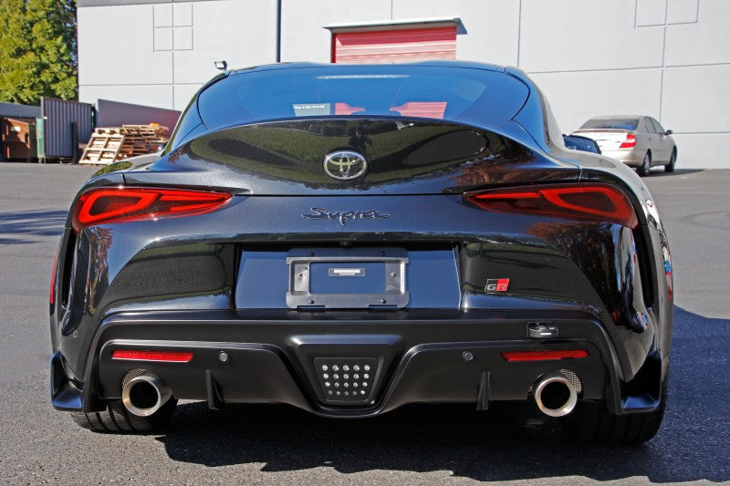 Perrin 2020 Toyota Supra Tow Hook Kit (Rear) - Black PTP-BDY-250BK