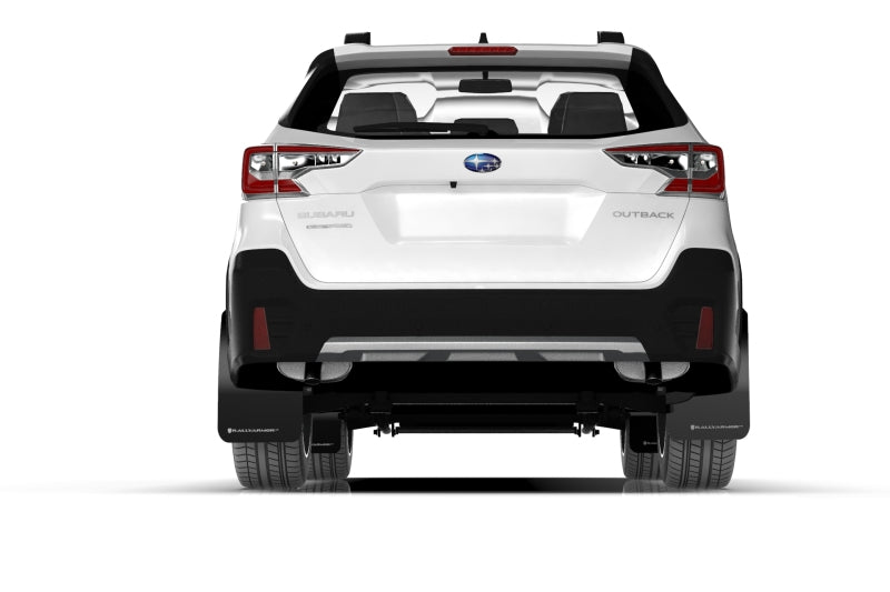 Rally Armor 20+ Subaru Outback UR Red Mud Flap w/ White Logo MF66-UR-RD/WH
