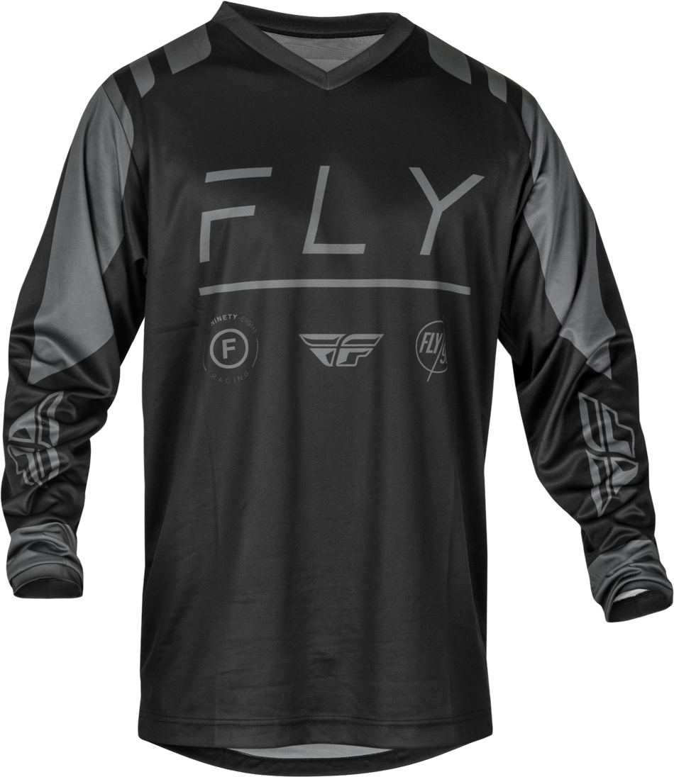 FLY RACING F-16 Jersey Black/Charcoal 2x 377-9212X