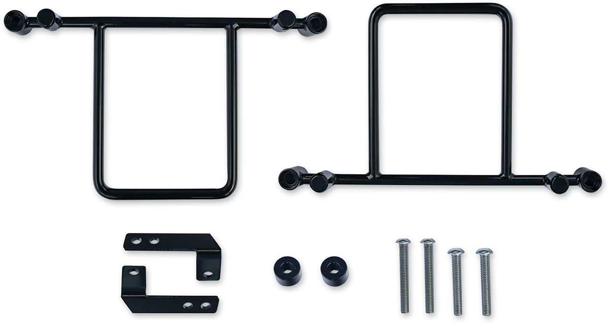 BURLY BRAND Saddlebag Bracket Kit Fxd 02-17 B15-1051