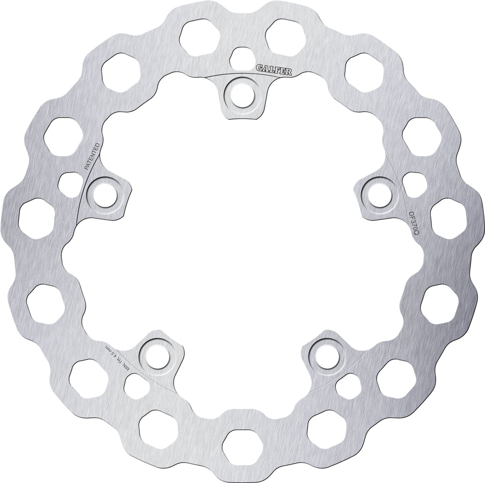 GALFER Brake Rotor Cubiq Fixed Rear DF370Q