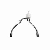 Magnaflow 09-15 Dodge Ram 1500 V8 Dual Spilt Rear Exit Black Stainless C/B Perf Exhaust 15363