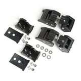Rugged Ridge 97-06 Jeep Wrangler TJ Textured Black Hood Catches 11210.18