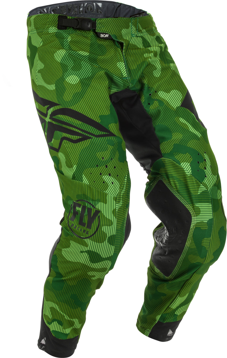 FLY RACING Evolution Dst Pants Green/Black Sz 30 373-23430