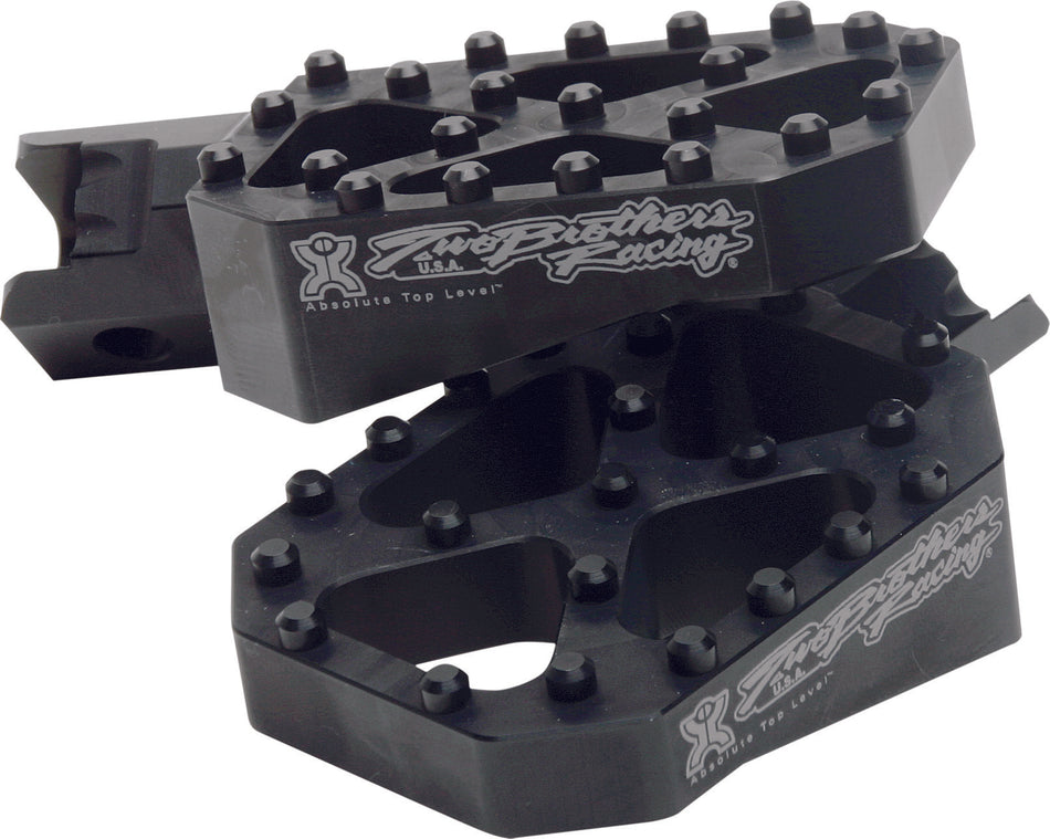 TBR Grom Billet Footpegs Black 0374-08-01