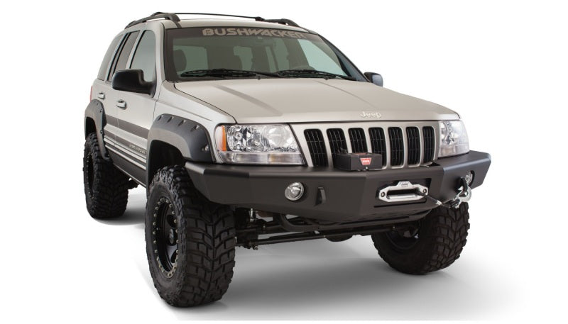 Bushwacker 99-04 Jeep Grand Cherokee Cutout Style Flares 4pc - Black 10926-07