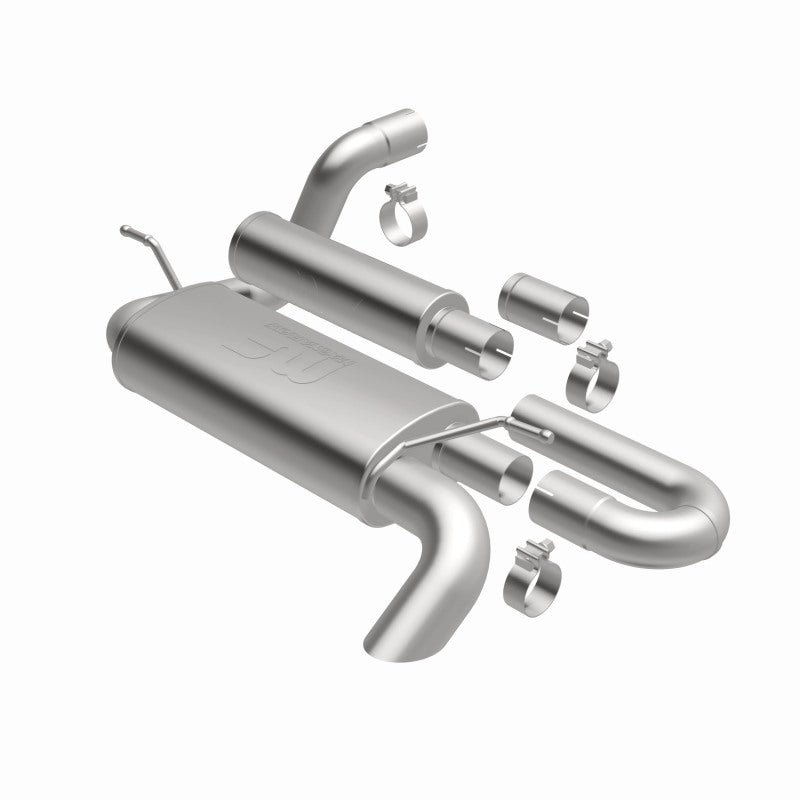 MagnaFlow 18-23 Jeep Wrangler JL 2.0L/3.6L Overland Series Axle-Back Exhaust 19620