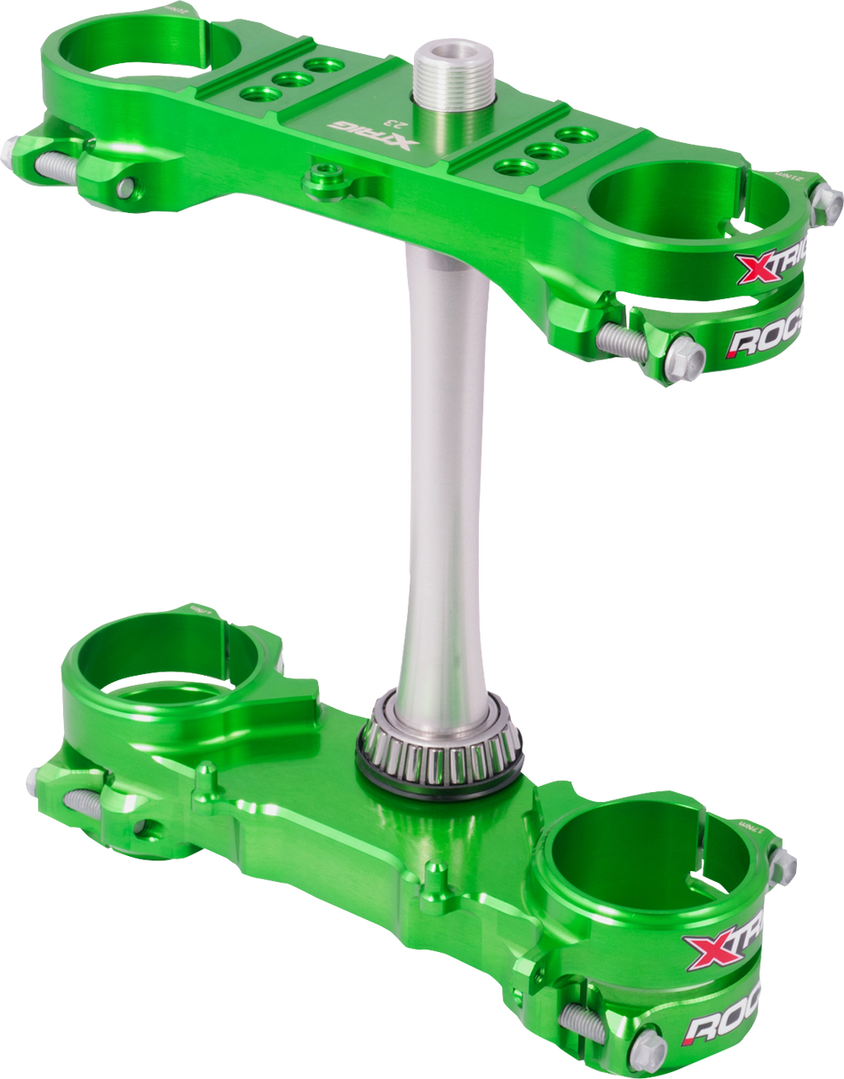 XTRIG Triple Clamp - 23 mm - Green 501330401201