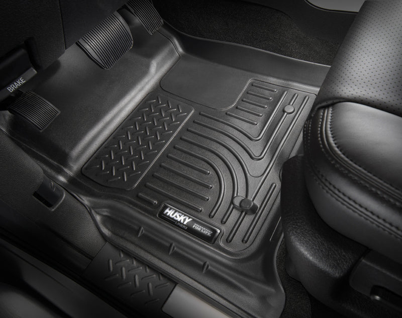 Husky Liners 16-17 Chevy Camaro WeatherBeater Front and Second Row Black Floor Liners 99121