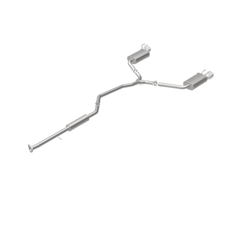 MagnaFlow Sys C/B 2015 Honda Accord 3.5L V6 2.5in SS Dual Split Rear Polished 4.5 Tip 19181