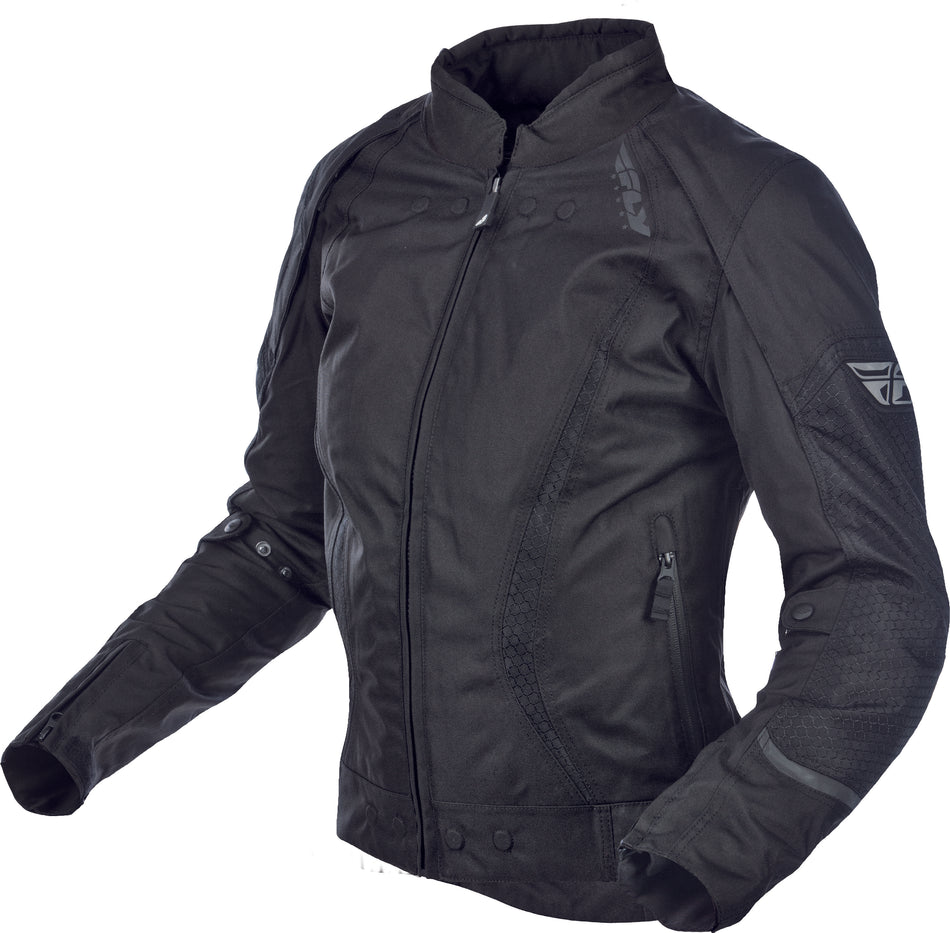 FLY RACING Women's Butane Jacket Black Sm #5958 477-7030~2