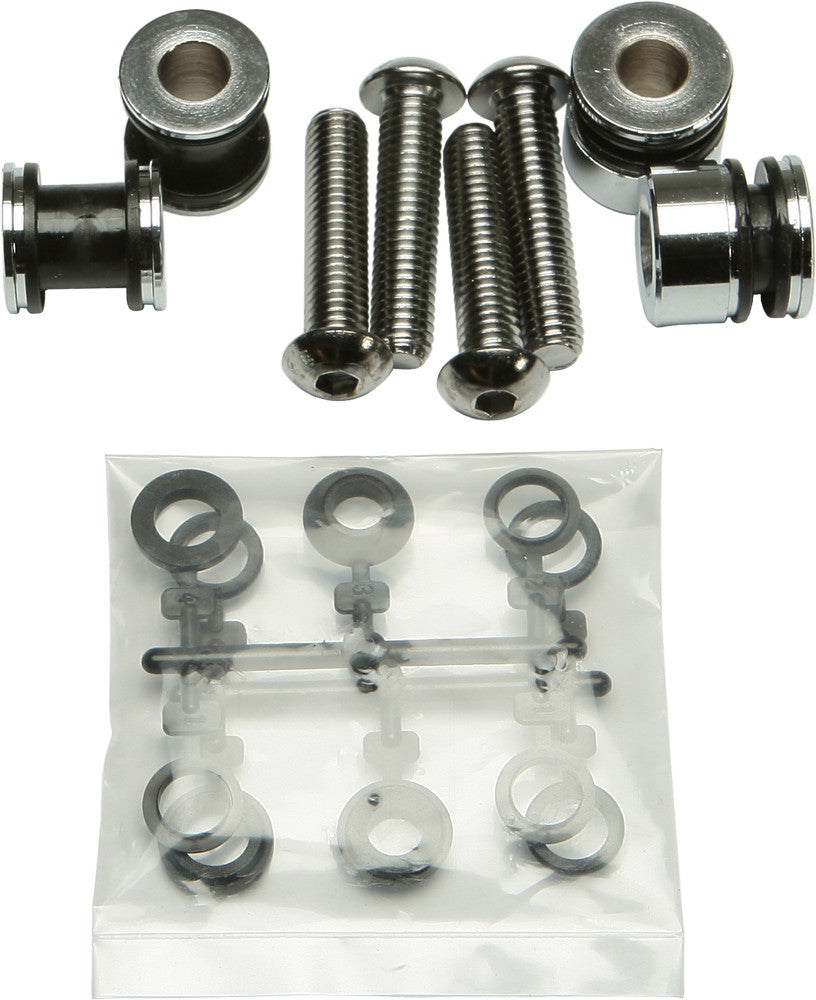 HARDDRIVE Docking Hardware Kit Chrome Softail 86086