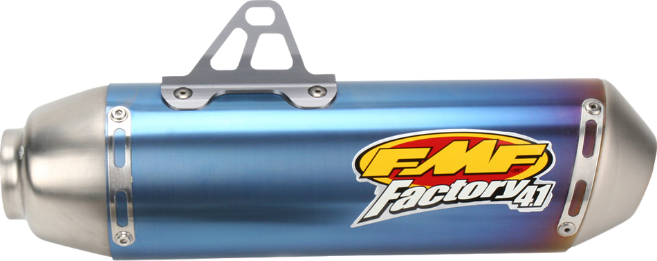 FMF Factory 4.1 Muffler - Anodized Titanium 041291 1821-0547