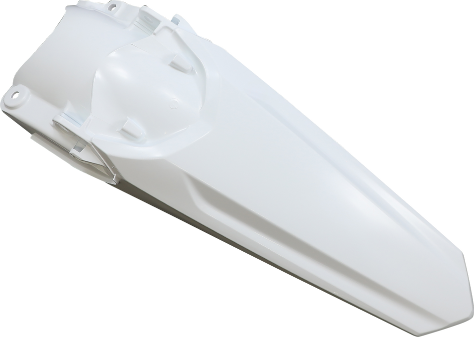 UFO MX Rear Fender - White HO05604-041