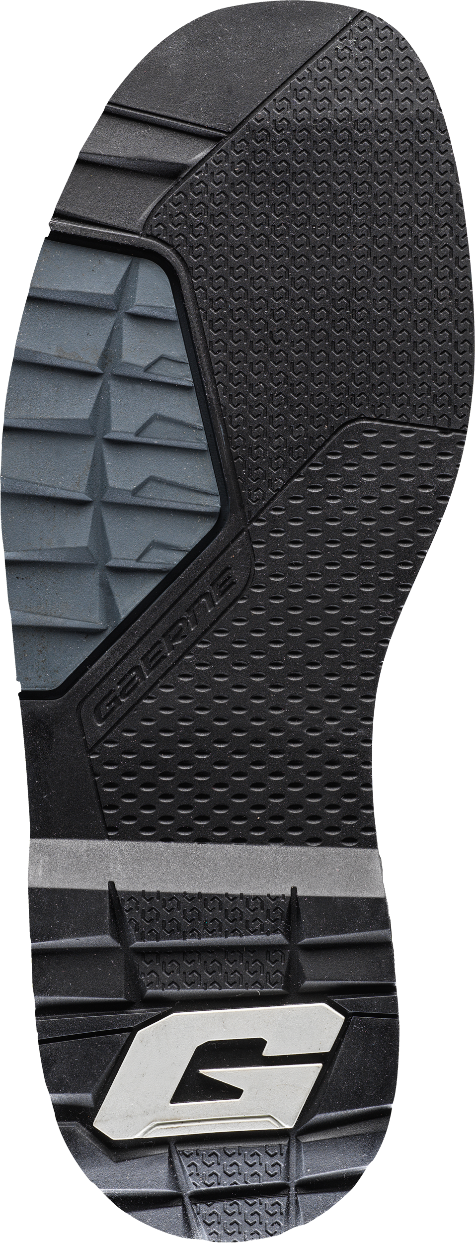 GAERNE Sg-22 Boot Sole Pair Black/Grey Sz 09 4623-007-09