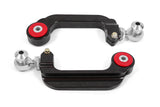 BMR 15-18 S550 Mustang Billet Aluminum Camber Links Adjustable (Poly/Rod ends) - Black Anodized UCA762