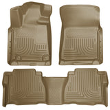 Husky Liners 2012 Toyota Tundra Double/CrewMax Cab WeatherBeater Combo Tan Floor Liners 98583
