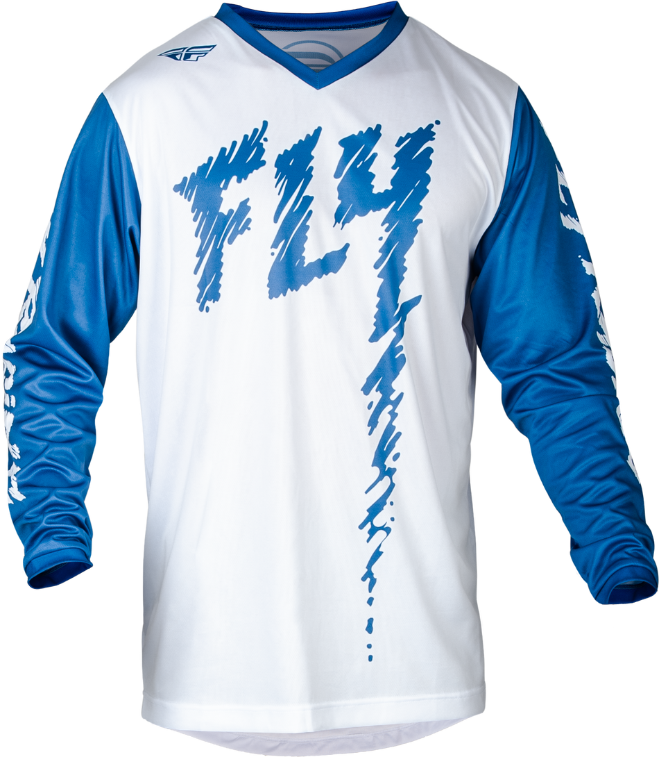 FLY RACING Youth F-16 Jersey True Blue/White Yxl 377-223YXL