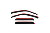 AVS 09-18 Dodge RAM 1500 Crew Cab Ventvisor In-Channel Front & Rear Window Deflectors 4pc - Smoke 194109