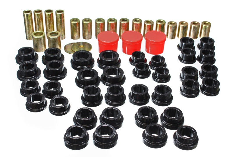 Energy Suspension 02-09 350Z / 03-07 Infiniti G35 Coupe Black Rear Control Arm Bushing Set 7.3122G