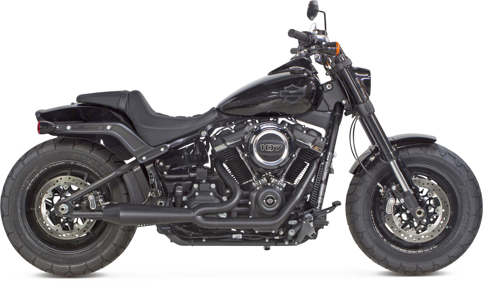 TBR Comp S 2in1 Exhaust Softail Gen 2 Black 005-4970199-B