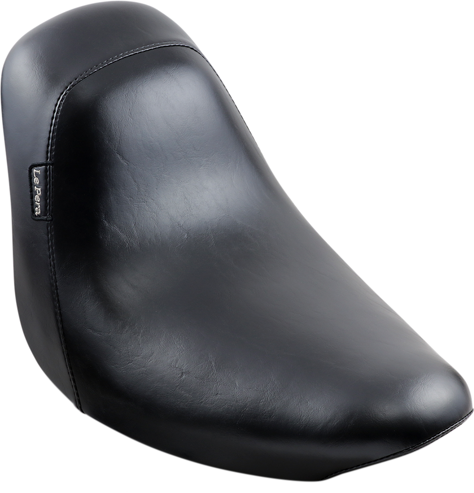 LE PERA Bare Bones Solo Seat - Smooth - Black - FXST LK-007