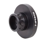 NRG Short Spline Adapter - Polaris RZR / Ranger (Secures w/OEM Lock Nut / Fits Quick Lock) - Black SRK-RZRLH