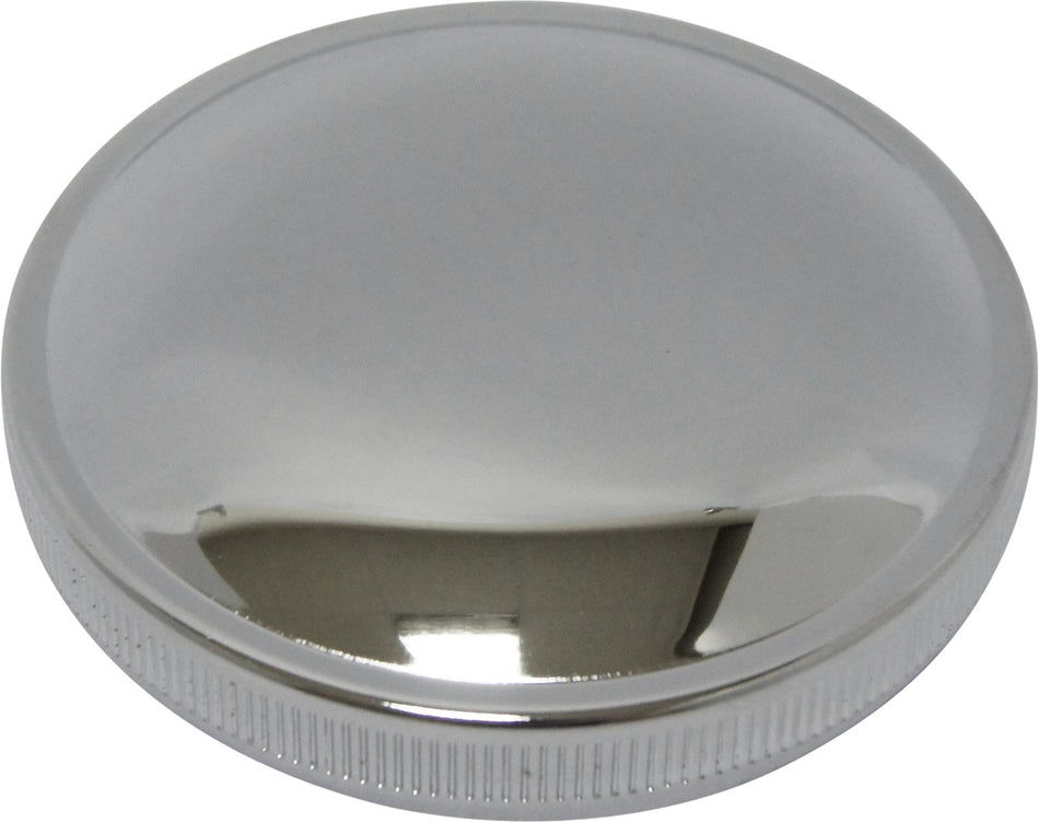 HARDDRIVE Cam Style Gas Cap Single Chrome Vented 75-003